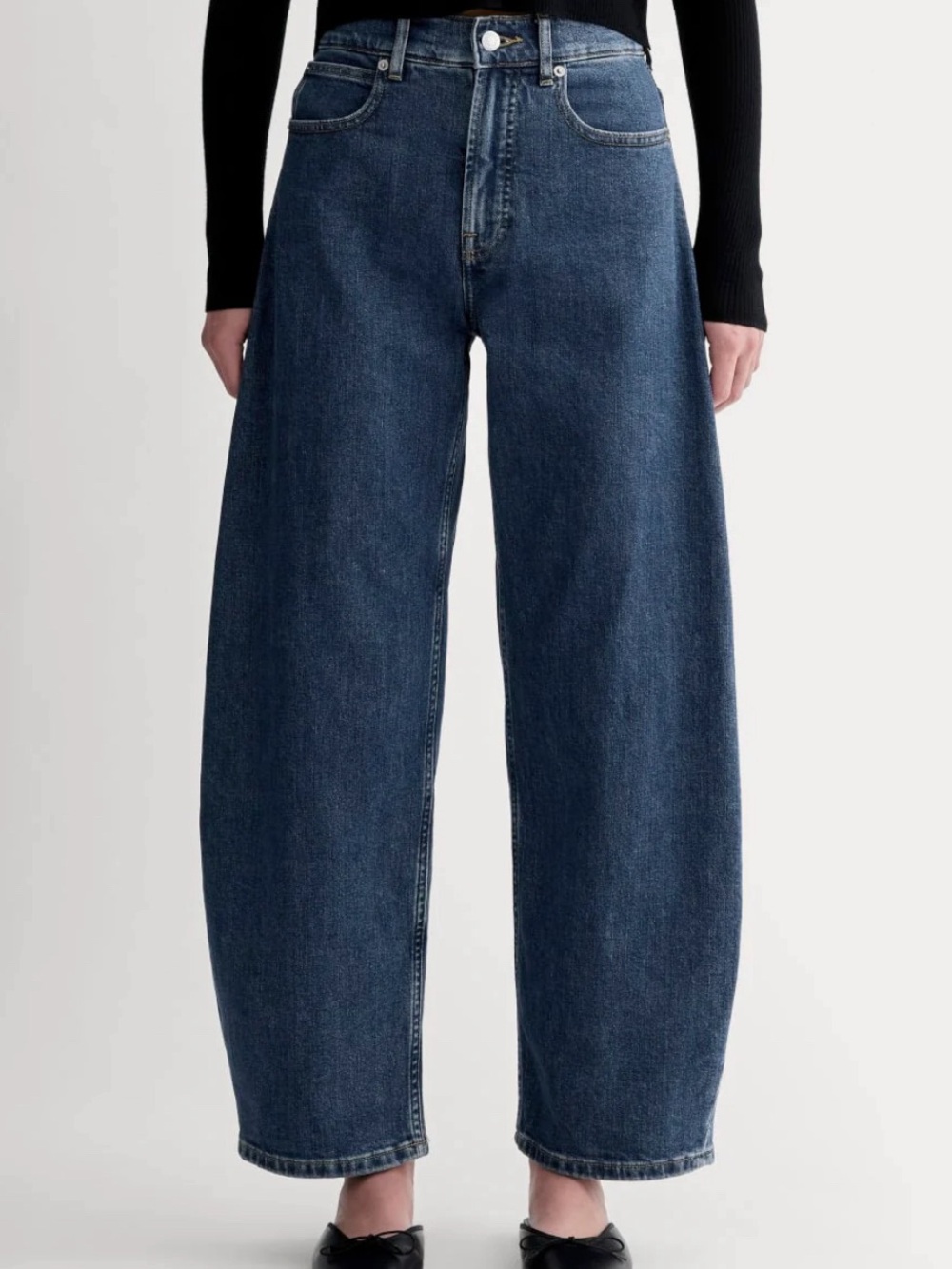 NWT Everlane Way High Barrel Jean Ocean 25x29 - Picture 4 of 9